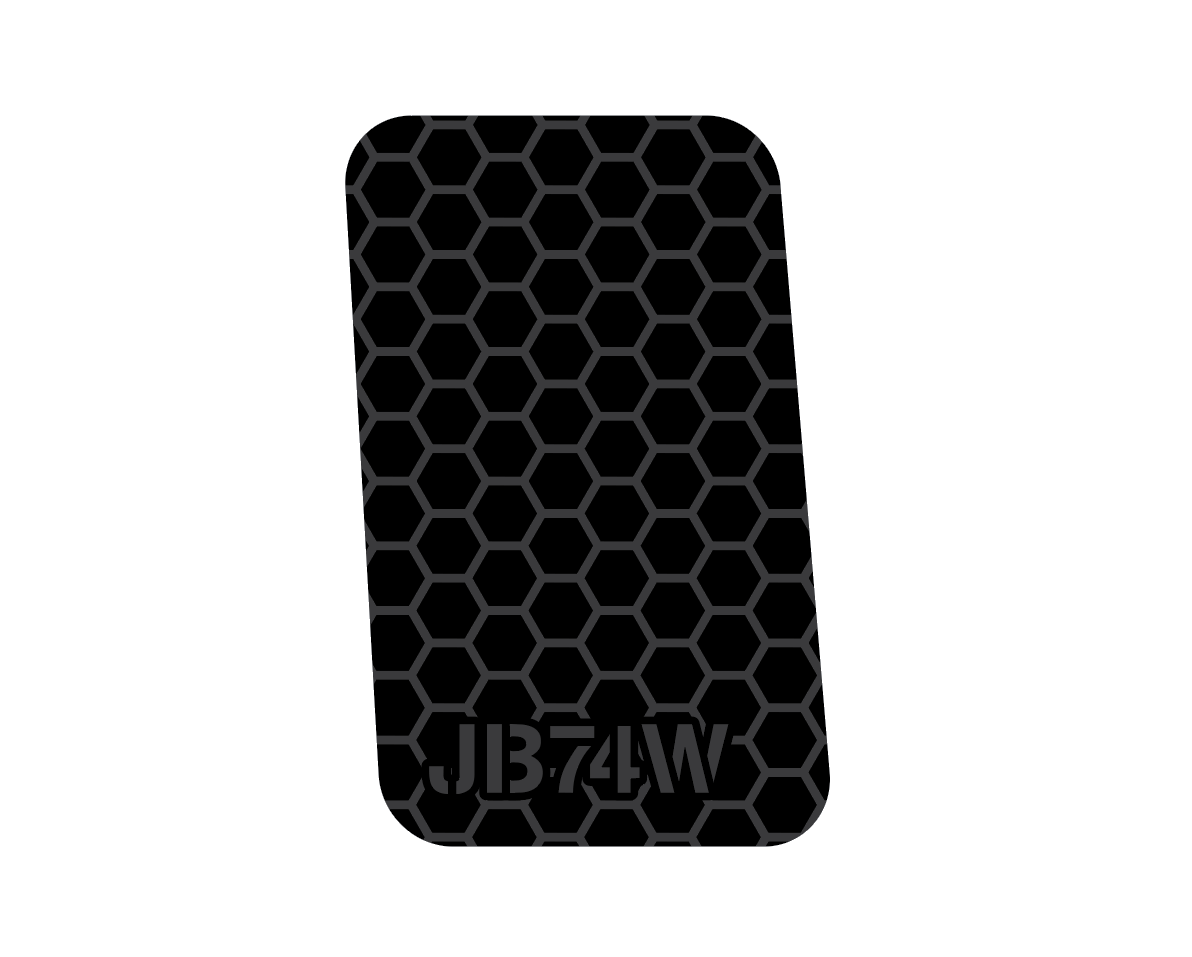 Suzuki Jimny Decal Rear Quarter Window - Hexagon Design