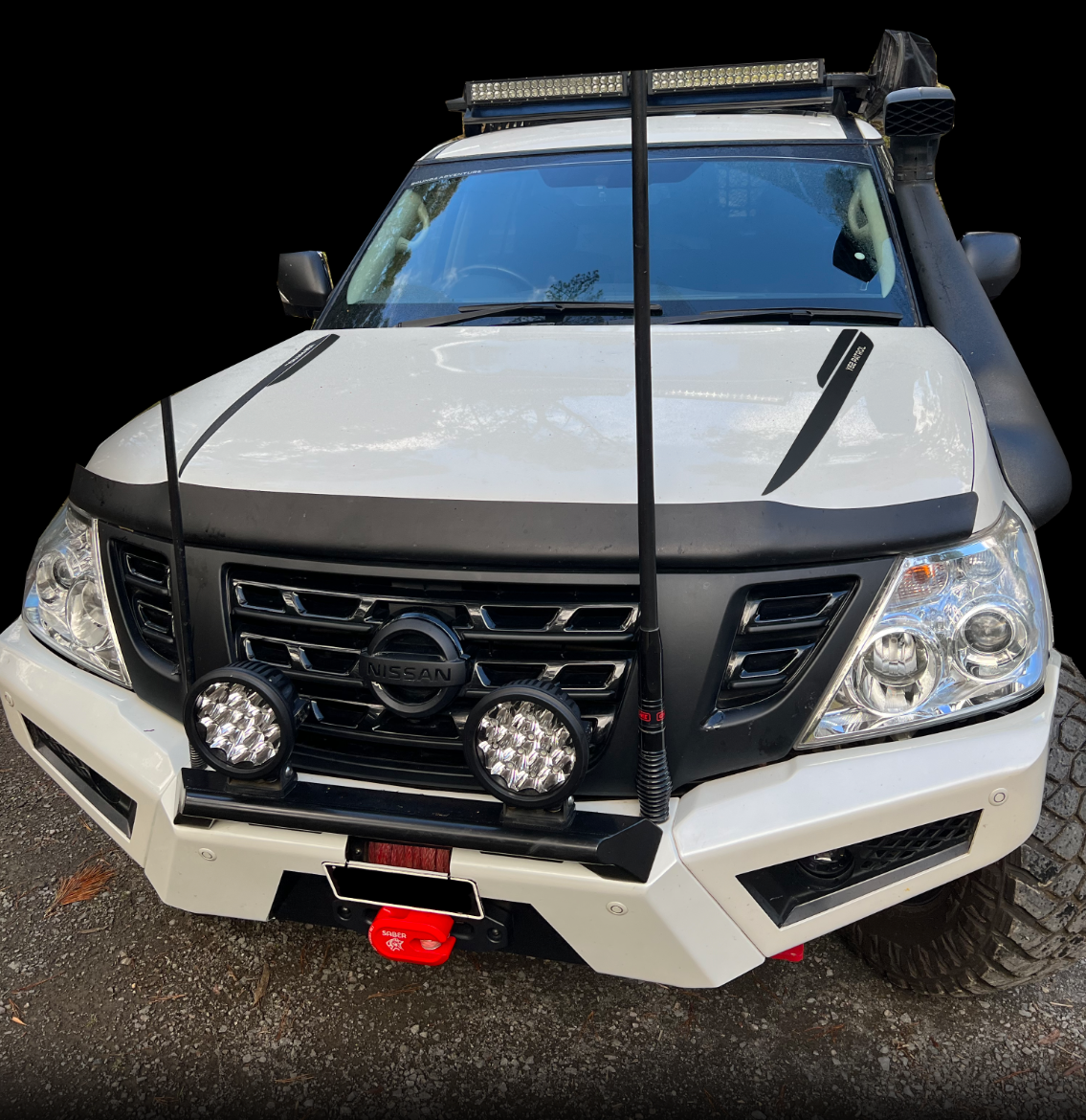 Patrol Y62 Series 1-4 Bonnet Decals