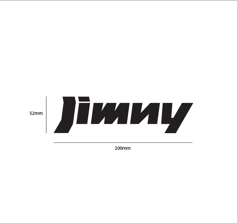 Suzuki JIMNY Decals