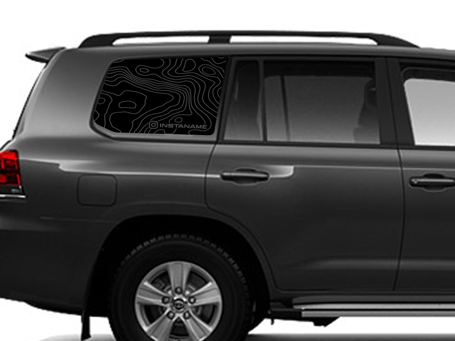 Landcruiser 200 Rear Quarter Window - Contour Design