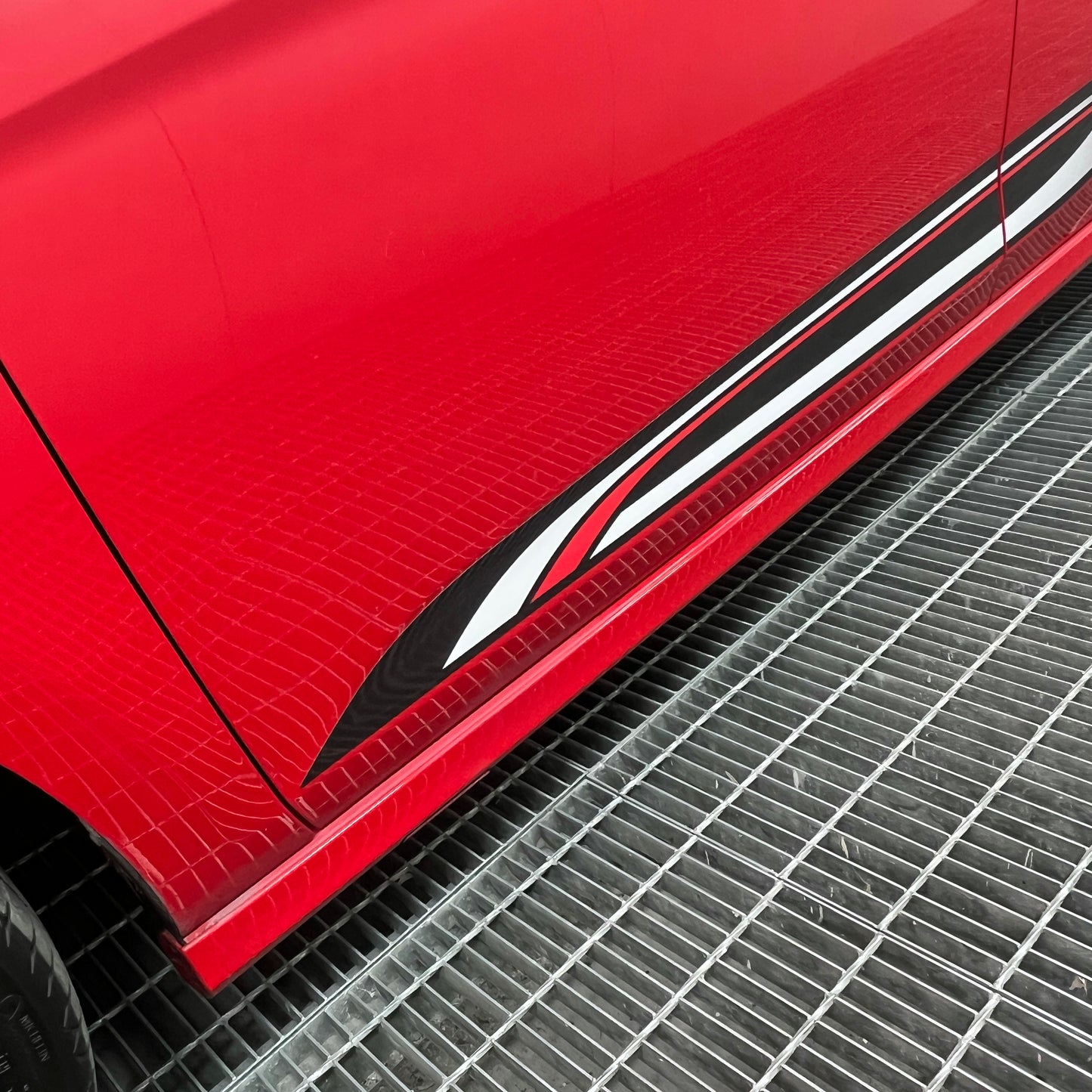 Astra RS Black Edition (BK series) 2017-2020 Factory Door Stickers