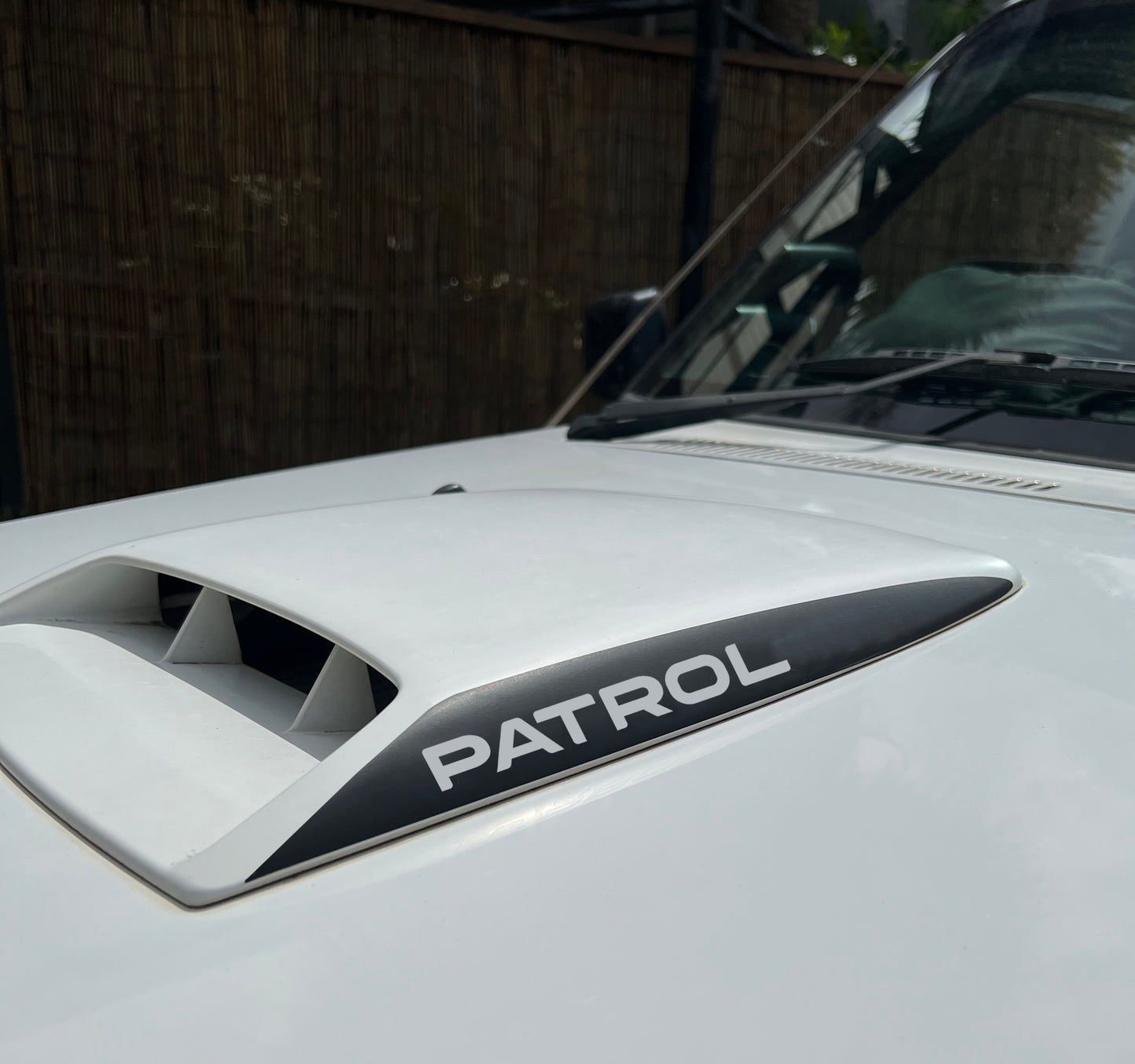 GU Patrol Bonnet Scoop Decals