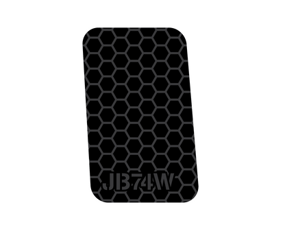 Suzuki Jimny Decal Rear Quarter Window - Hexagon Design