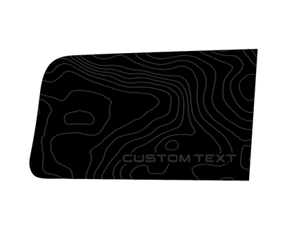 Landcruiser 100 / 105 Rear Quarter Window Decal - Contour Design