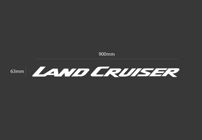 Land Cruiser Windscreen Banner - Classic Version