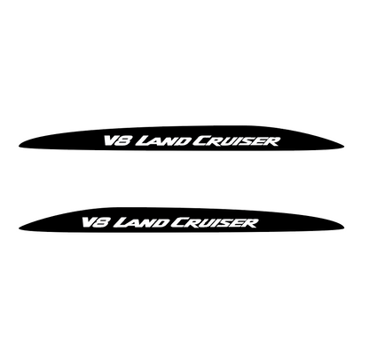 Land Cruiser 79 Series Bonnet Decals - 2017 onwards