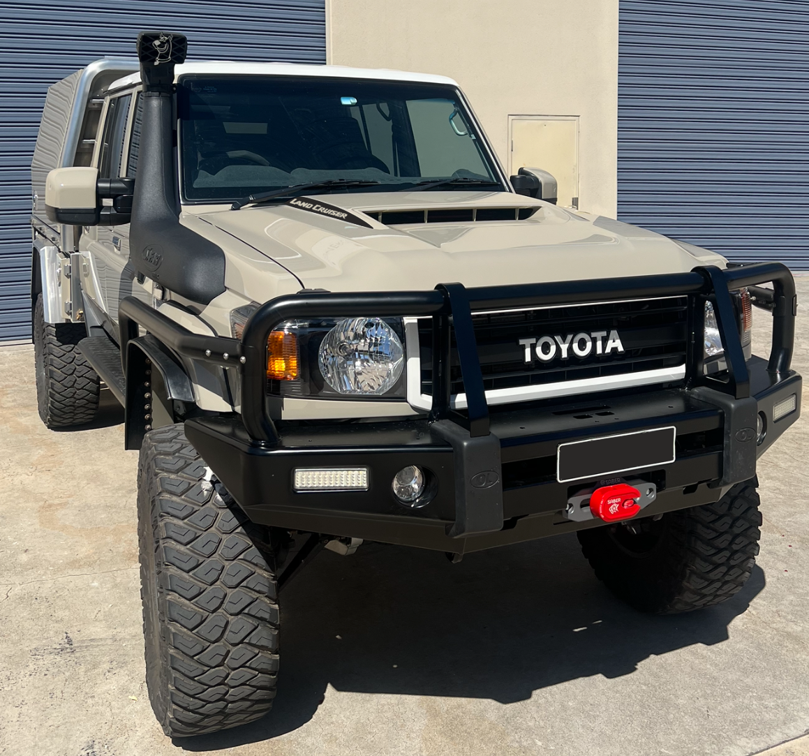 Land Cruiser 79 Series Bonnet Decals - 2017 onwards