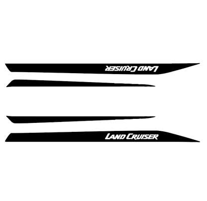 Land Cruiser 70 Series Bonnet Decals - LC70 2024+