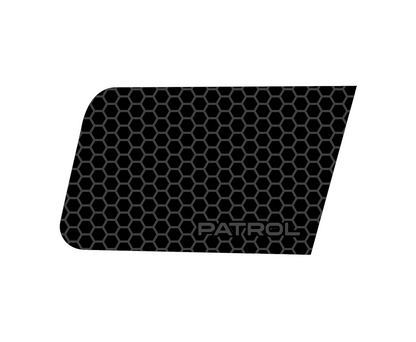 Patrol GU - Rear Quarter Window - Hexagon Design
