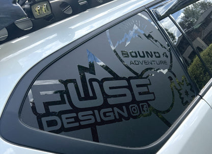 Patrol Y62 Rear Quarter Window - Custom Design